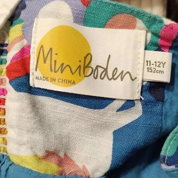 Mini Boden Rainbow Unicorn Dress - Picture 3 of 5